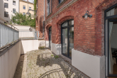 Terrasse - Fulminante Loft Maisonette Gartenwohnung zwischen Kreuzberg und Mitte