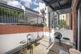 Terrasse - Fulminante Loft Maisonette Gartenwohnung zwischen Kreuzberg und Mitte