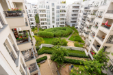 Ausblick Innenhof - Wunderschöne Neubauwohnung in bester Mitte Lage mit Aufzug, Balkon und TG Stellplatz