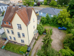 Vogelperspektive - 3-Familienhaus und alle Wohnungen freistehend an der Liebesinsel