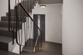 Treppenhaus - Wunderschöne 3 Zimmer Wohnung im Erstbezug mit Aufzug und Balkon mit Blick in die Riehmers Hofgärten