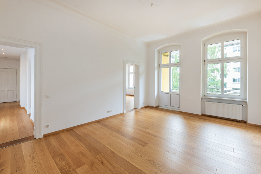 Wunderschön sanierte Altbauwohnung mit Balkon in Friedrichshain – bezugsfrei März 2026, 10245 Berlin, Etagenwohnung
