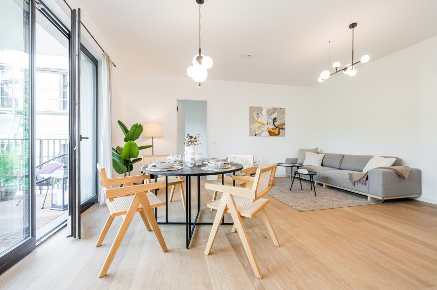 Erstbezug – 3 Zimmer Neubauwohnung im gefragten Friedrichshain, 10243 Berlin, Etagenwohnung